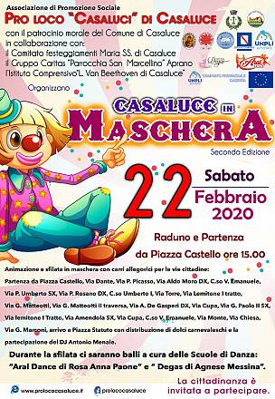 Casaluce in maschera - 2^ edizione